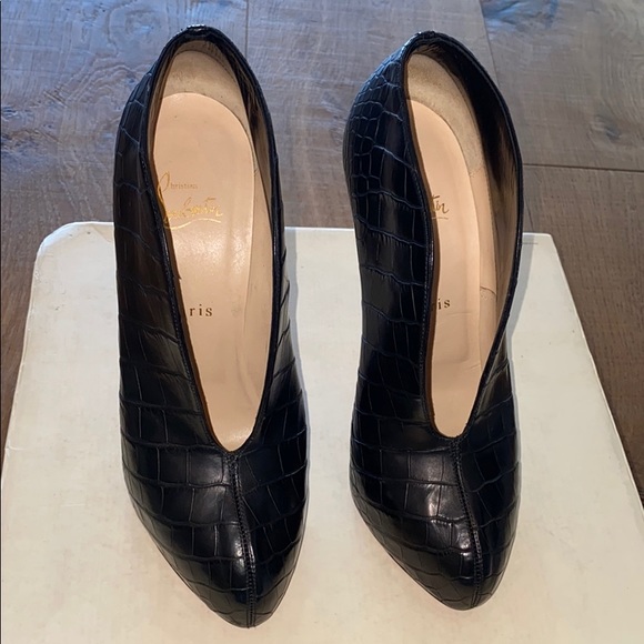 Christian louboutin Crocodile Fastissima Booties - Picture 3 of 8